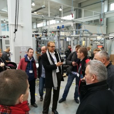 Wizyta dziennikarzy zagranicznych w Tarnowskim Klastrze Przemysłowym oraz Gminie Brzesko