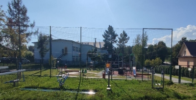 Budowa placu rekreacyjnego wraz z zieloną siłownią w miejscowości Jasień 5